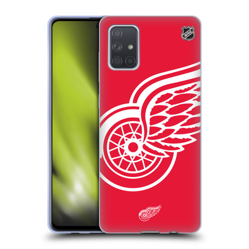 NHL Detroit Red Wings Oversized Soft Gel Case for Samsung Galaxy A71 (2019)