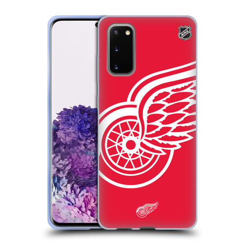 NHL Detroit Red Wings Oversized Soft Gel Case for Samsung Galaxy S20 / S20 5G