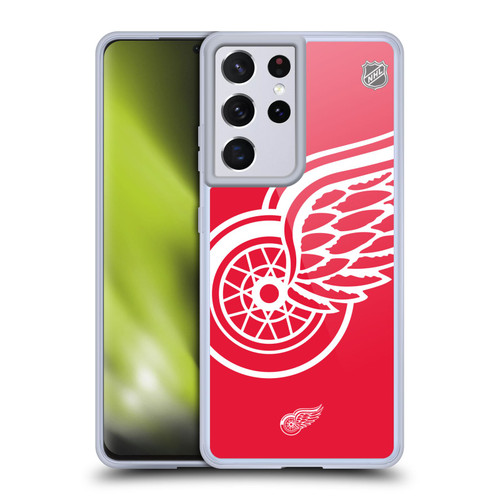 NHL Detroit Red Wings Oversized Soft Gel Case for Samsung Galaxy S21 Ultra 5G