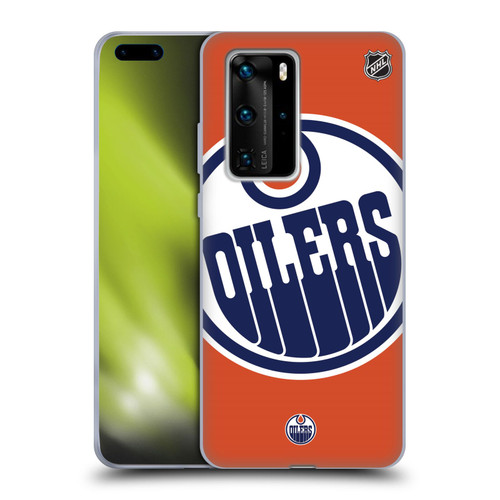 NHL Edmonton Oilers Oversized Soft Gel Case for Huawei P40 Pro / P40 Pro Plus 5G