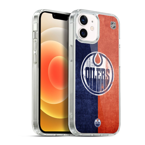 NHL Edmonton Oilers Half Distressed Soft Gel Case for Apple iPhone 12 / iPhone 12 Pro & MagSafe