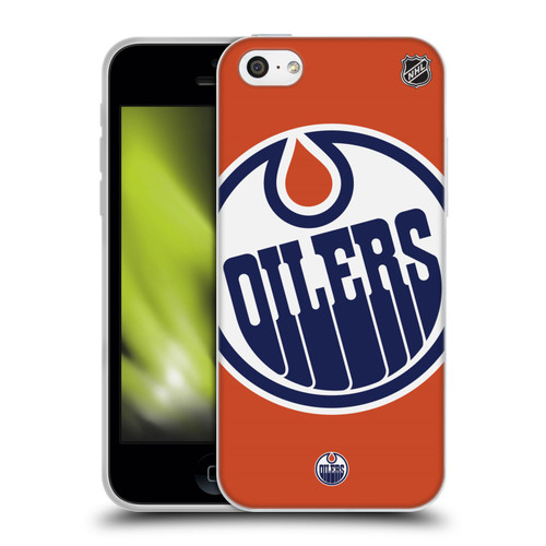 NHL Edmonton Oilers Oversized Soft Gel Case for Apple iPhone 5c