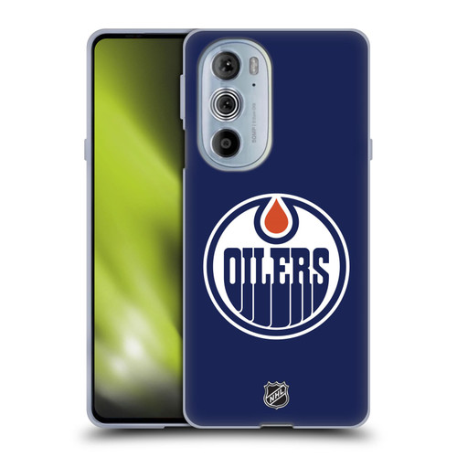 NHL Edmonton Oilers Plain Soft Gel Case for Motorola Edge X30