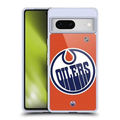 NHL Edmonton Oilers Oversized Soft Gel Case for Google Pixel 7