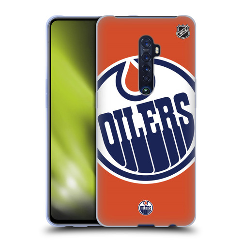 NHL Edmonton Oilers Oversized Soft Gel Case for OPPO Reno 2