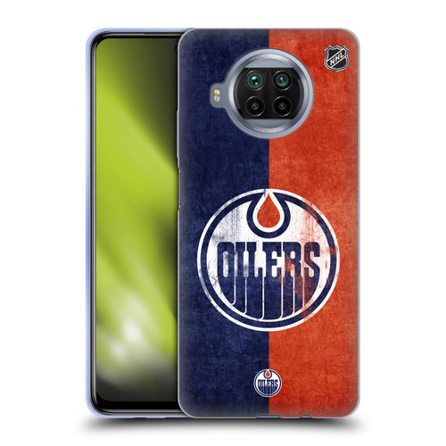 NHL Edmonton Oilers Half Distressed Soft Gel Case for Xiaomi Mi 10T Lite 5G
