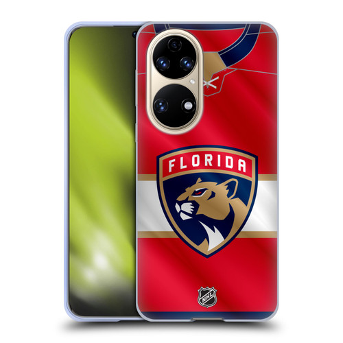 NHL Florida Panthers Jersey Soft Gel Case for Huawei P50