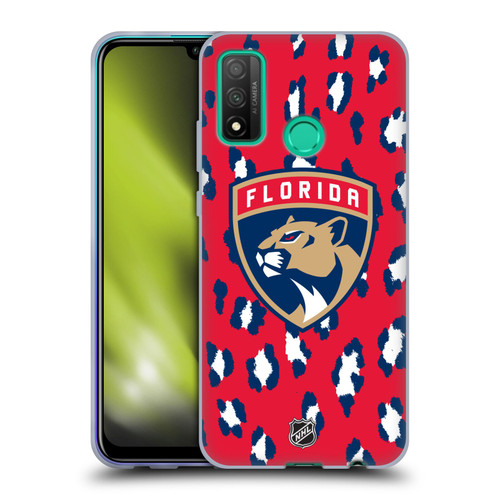 NHL Florida Panthers Leopard Pattern Soft Gel Case for Huawei P Smart (2020)