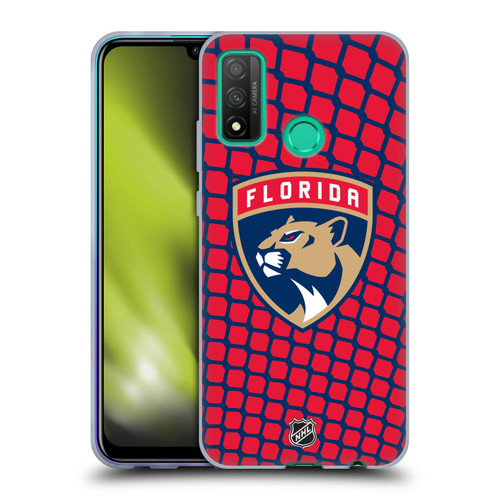 NHL Florida Panthers Net Pattern Soft Gel Case for Huawei P Smart (2020)