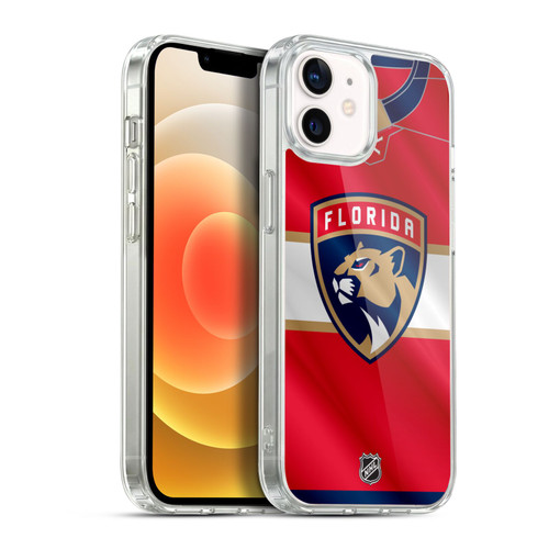 NHL Florida Panthers Jersey Soft Gel Case for Apple iPhone 12 / iPhone 12 Pro & MagSafe