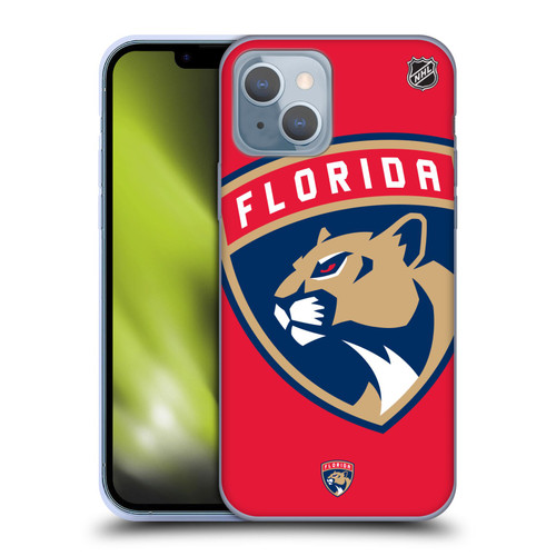NHL Florida Panthers Oversized Soft Gel Case for Apple iPhone 14
