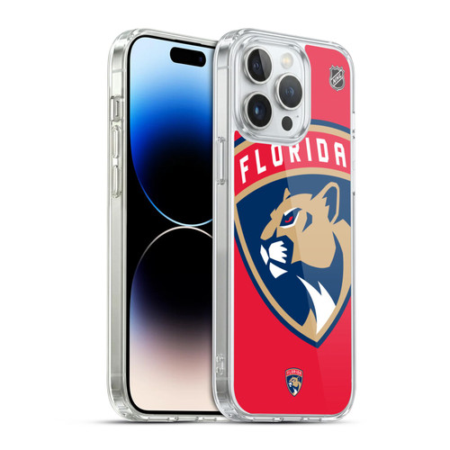NHL Florida Panthers Oversized Soft Gel Case for Apple iPhone 14 Pro Max