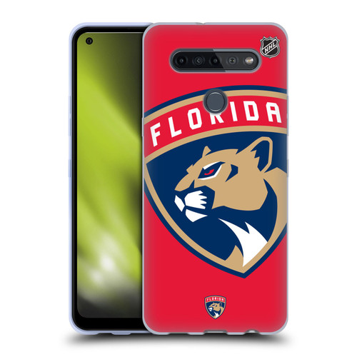 NHL Florida Panthers Oversized Soft Gel Case for LG K51S