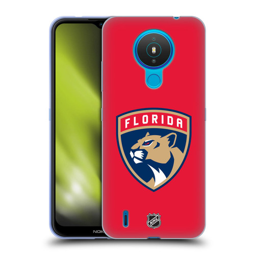NHL Florida Panthers Plain Soft Gel Case for Nokia 1.4