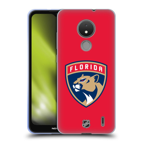 NHL Florida Panthers Plain Soft Gel Case for Nokia C21
