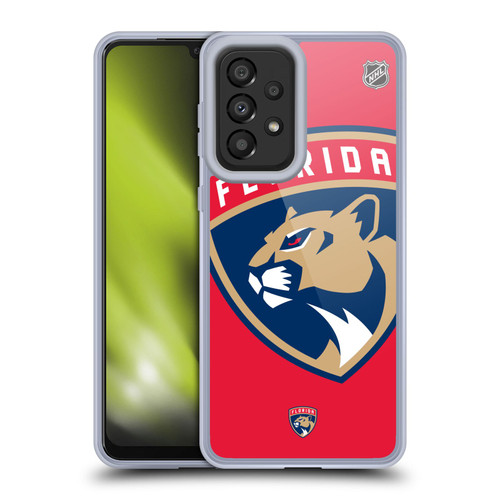 NHL Florida Panthers Oversized Soft Gel Case for Samsung Galaxy A33 5G (2022)
