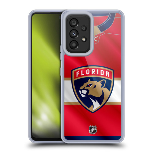NHL Florida Panthers Jersey Soft Gel Case for Samsung Galaxy A53 5G (2022)