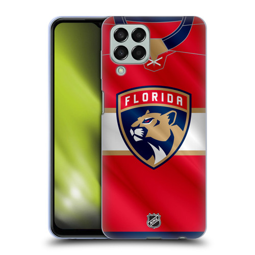NHL Florida Panthers Jersey Soft Gel Case for Samsung Galaxy M33 (2022)