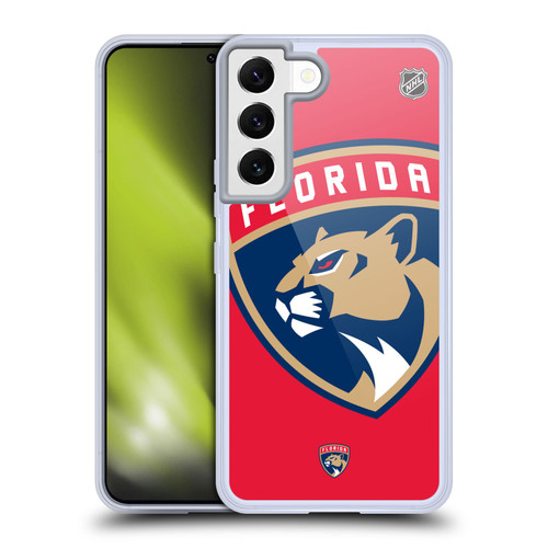 NHL Florida Panthers Oversized Soft Gel Case for Samsung Galaxy S22 5G