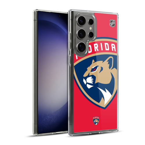 NHL Florida Panthers Oversized Soft Gel Case for Samsung Galaxy S23 Ultra 5G