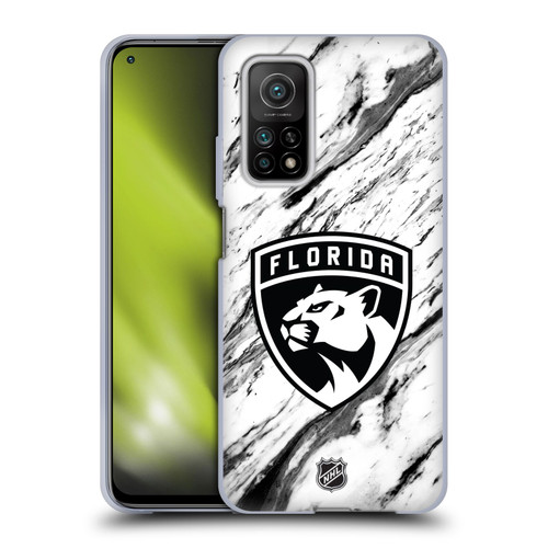 NHL Florida Panthers Marble Soft Gel Case for Xiaomi Mi 10T 5G