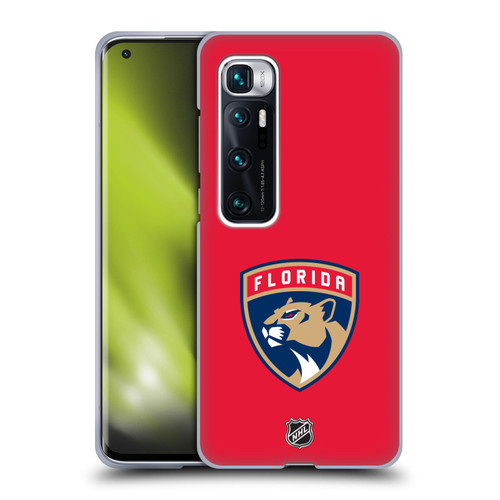 NHL Florida Panthers Plain Soft Gel Case for Xiaomi Mi 10 Ultra 5G