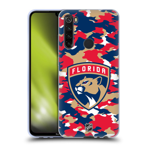 NHL Florida Panthers Camouflage Soft Gel Case for Xiaomi Redmi Note 8T