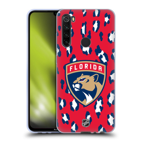 NHL Florida Panthers Leopard Patten Soft Gel Case for Xiaomi Redmi Note 8T