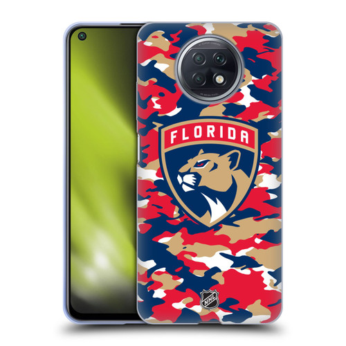 NHL Florida Panthers Camouflage Soft Gel Case for Xiaomi Redmi Note 9T 5G