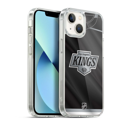 NHL Los Angeles Kings Jersey Soft Gel Case for Apple iPhone 13