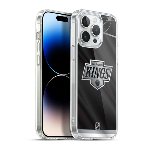 NHL Los Angeles Kings Jersey Soft Gel Case for Apple iPhone 13 Pro Max