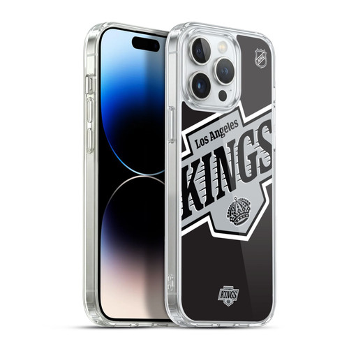 NHL Los Angeles Kings Oversized Soft Gel Case for Apple iPhone 13 Pro Max