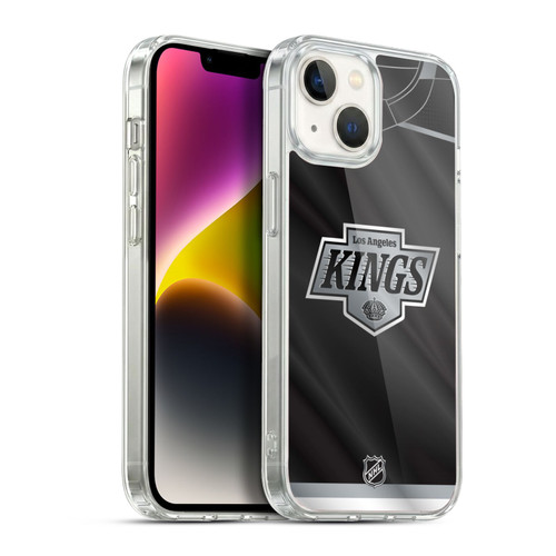 NHL Los Angeles Kings Jersey Soft Gel Case for Apple iPhone 14