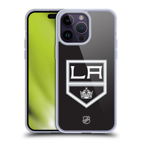 NHL Los Angeles Kings Plain Soft Gel Case for Apple iPhone 14 Pro Max