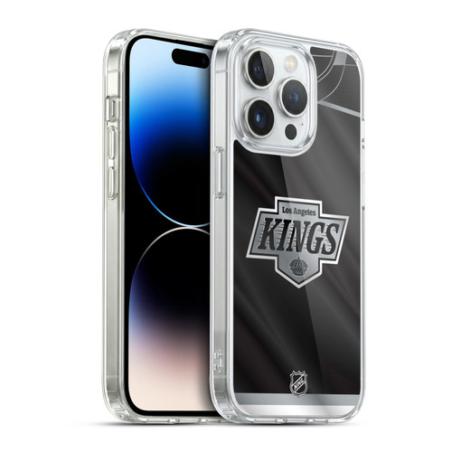 NHL Los Angeles Kings Jersey Soft Gel Case for Apple iPhone 14 Pro