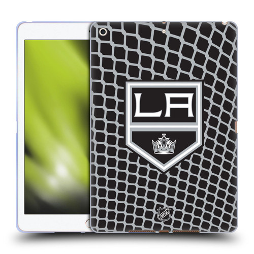 NHL Los Angeles Kings Net Pattern Soft Gel Case for Apple iPad 10.2 2019/2020/2021