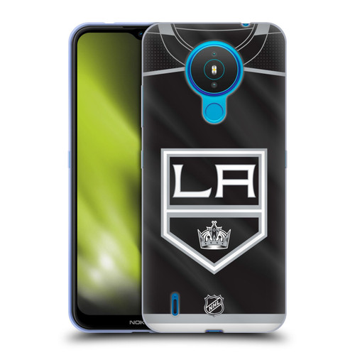 NHL Los Angeles Kings Jersey Soft Gel Case for Nokia 1.4