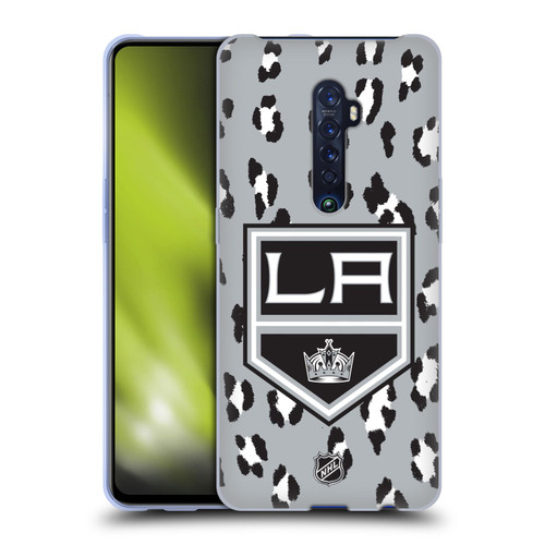 NHL Los Angeles Kings Leopard Patten Soft Gel Case for OPPO Reno 2