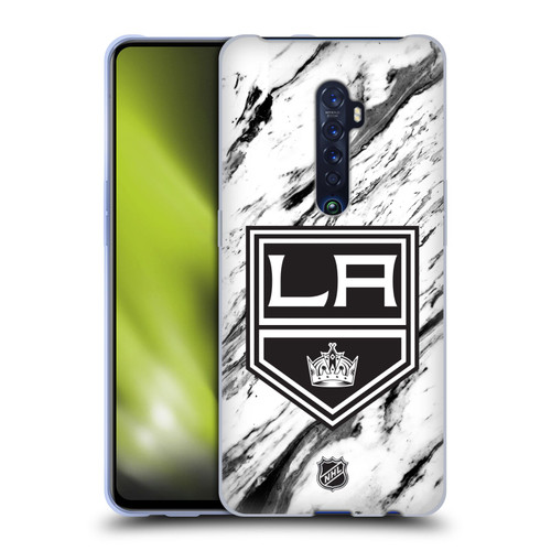 NHL Los Angeles Kings Marble Soft Gel Case for OPPO Reno 2