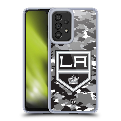 NHL Los Angeles Kings Camouflage Soft Gel Case for Samsung Galaxy A33 5G (2022)