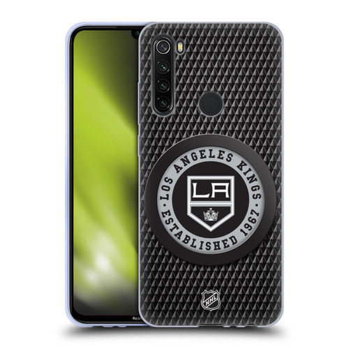 NHL Los Angeles Kings Puck Texture Soft Gel Case for Xiaomi Redmi Note 8T