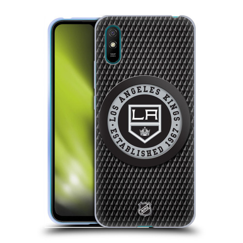 NHL Los Angeles Kings Puck Texture Soft Gel Case for Xiaomi Redmi 9A / Redmi 9AT