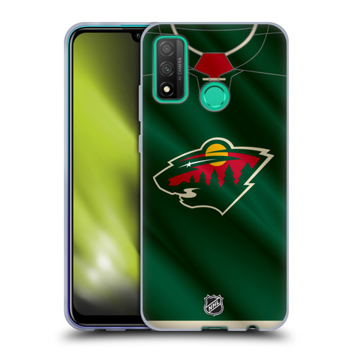 NHL Minnesota Wild Jersey Soft Gel Case for Huawei P Smart (2020)