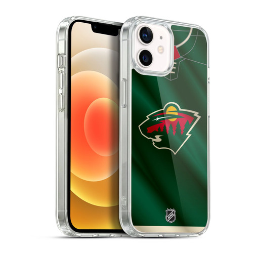 NHL Minnesota Wild Jersey Soft Gel Case for Apple iPhone 12 / iPhone 12 Pro & MagSafe