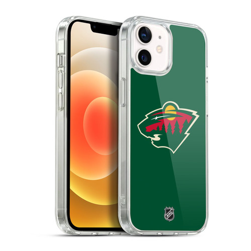 NHL Minnesota Wild Plain Soft Gel Case for Apple iPhone 12 / iPhone 12 Pro & MagSafe