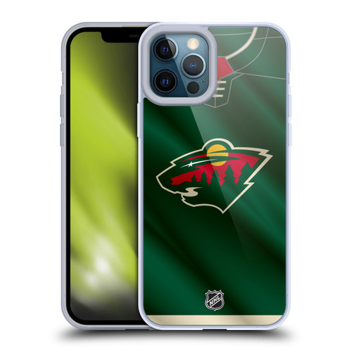 NHL Minnesota Wild Jersey Soft Gel Case for Apple iPhone 12 Pro Max