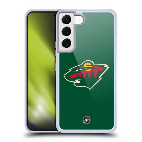 NHL Minnesota Wild Plain Soft Gel Case for Samsung Galaxy S22 5G