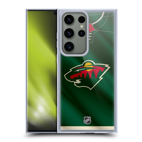 NHL Minnesota Wild Jersey Soft Gel Case for Samsung Galaxy S23 Ultra 5G