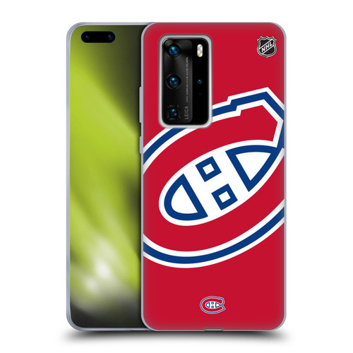 NHL Montreal Canadiens Oversized Soft Gel Case for Huawei P40 Pro / P40 Pro Plus 5G