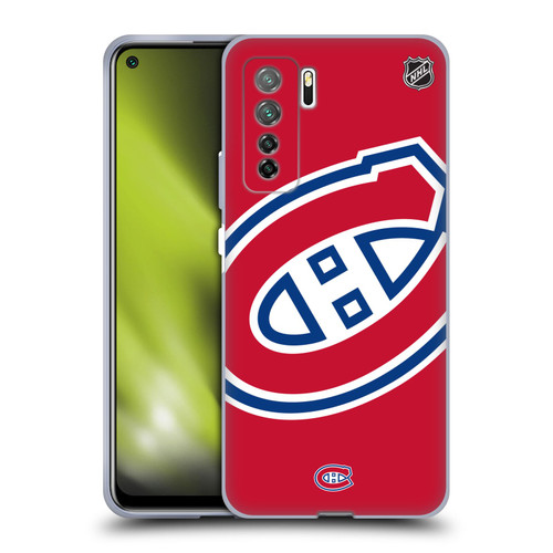 NHL Montreal Canadiens Oversized Soft Gel Case for Huawei Nova 7 SE/P40 Lite 5G